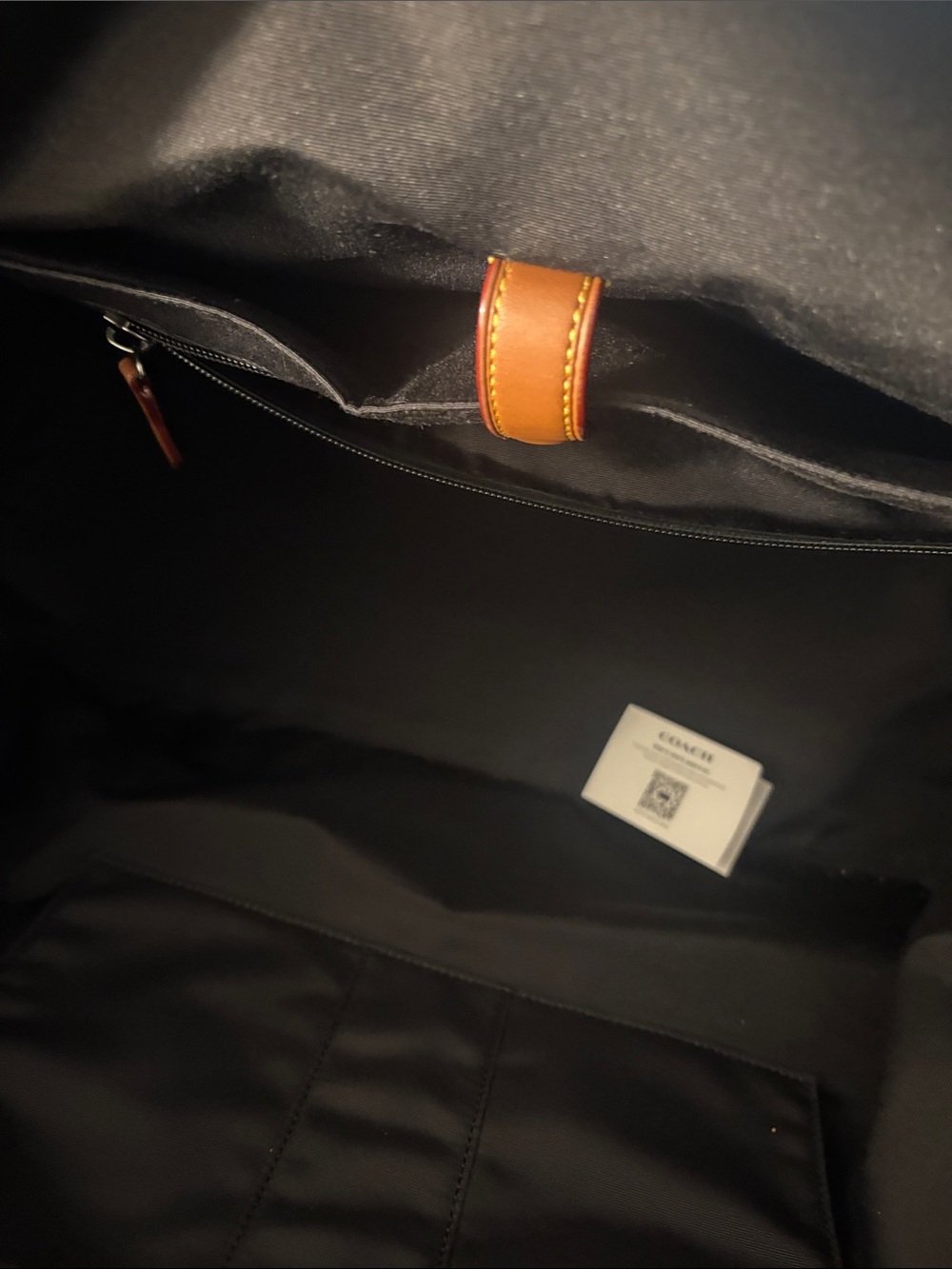 Coach Men's Black Signature Duffel Bag - Picture 7 of 8